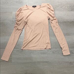 Express Blush Long Sleeve Top